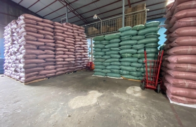 The harvest has finished in Cau Dat Bean