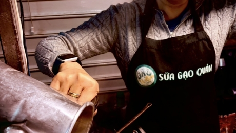 Local and traditional coffee shop in Da Lat city